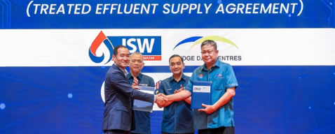 Bridge Data Centres: Malaysia’s First Data Centre to Apply Effluent Water and Cooling Technologies at Johor’s First Water Reclamation Plant