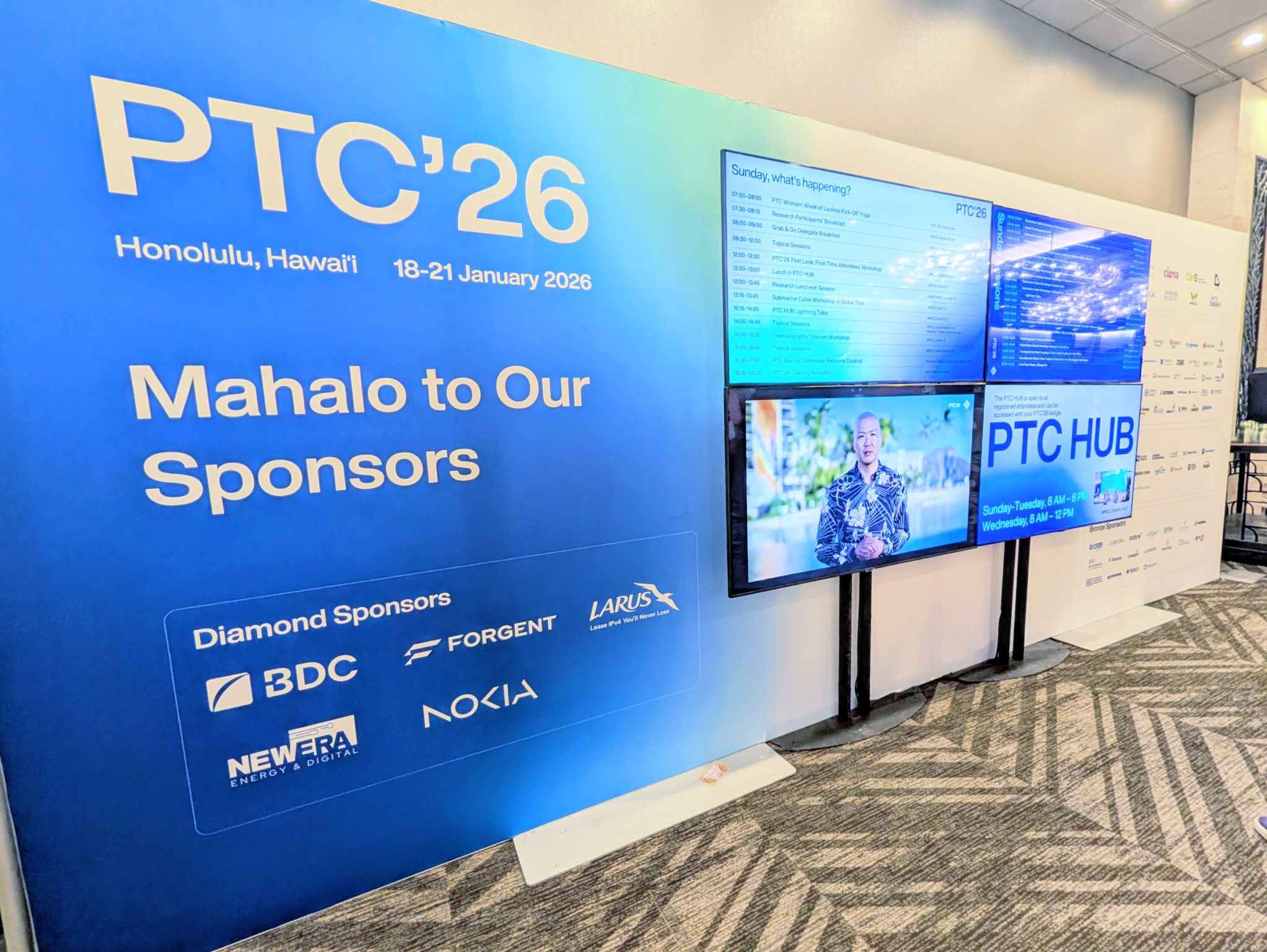 BDC as Diamond Sponsor at PTC 26′
